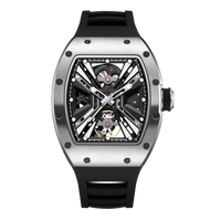 Silver/Black